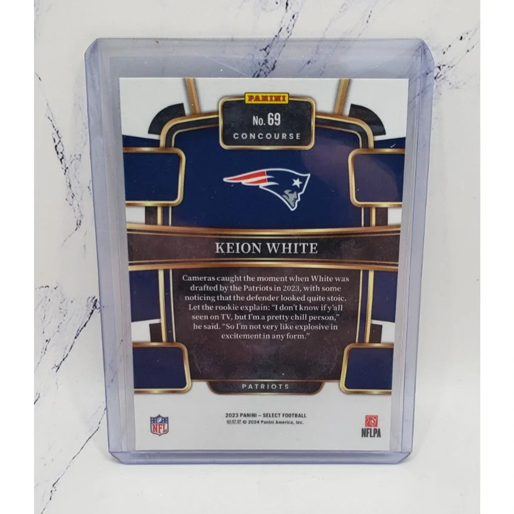 2023 Panini Select - Concourse Keion White #69 (RC) - Picture 2 of 4